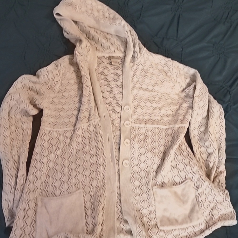 Ruffhewn crochet look hoodie (xl)